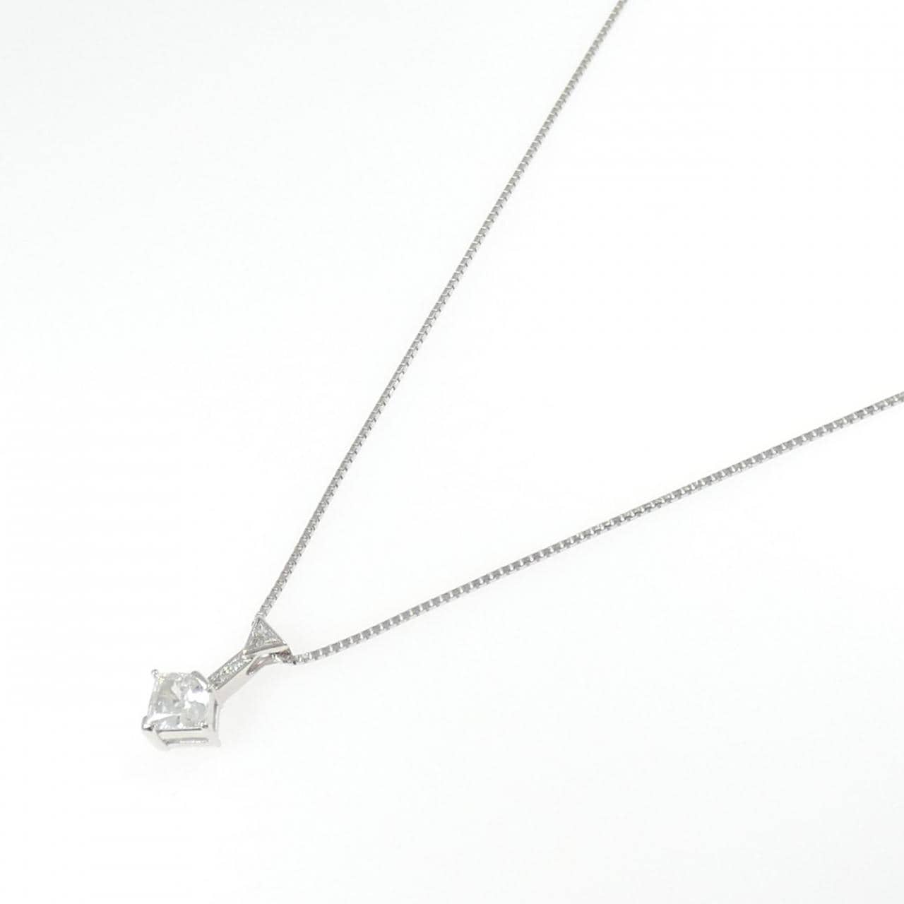 PT900/PT850 ダイヤモンド ネックレス 1.038CT
