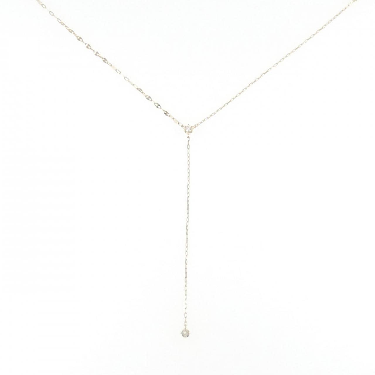 4゜C ホワイトトパーズ ネックレス