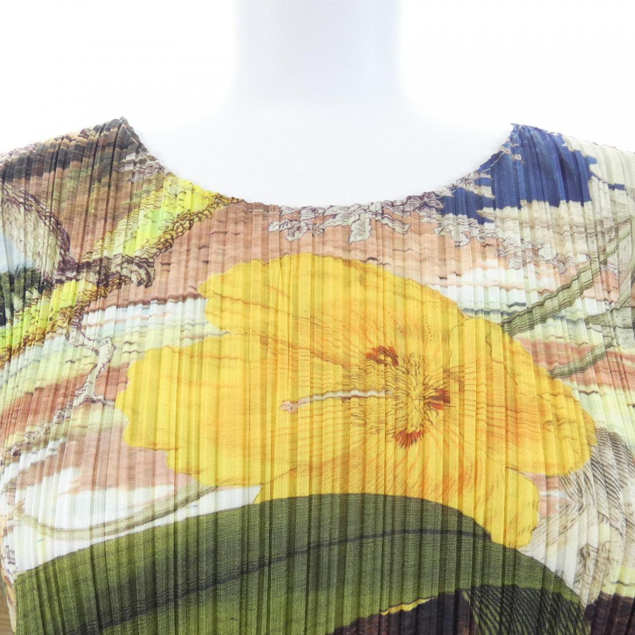 プリーツプリーズ PLEATS PLEASE 2023 AURORA JUNGLE PP33JT721 7578118 ワンピース