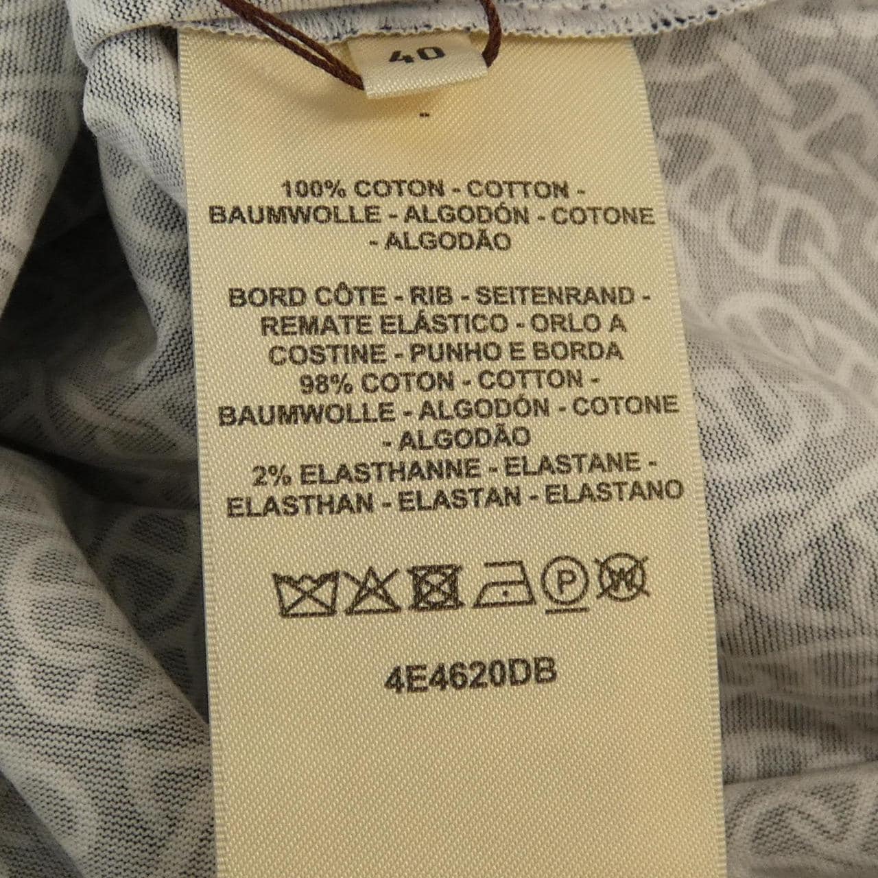 エルメス HERMES ナウサ シェーヌ NAOUSSA CHAINE/マイクロTシャツ 4E4620DB Tシャツ
