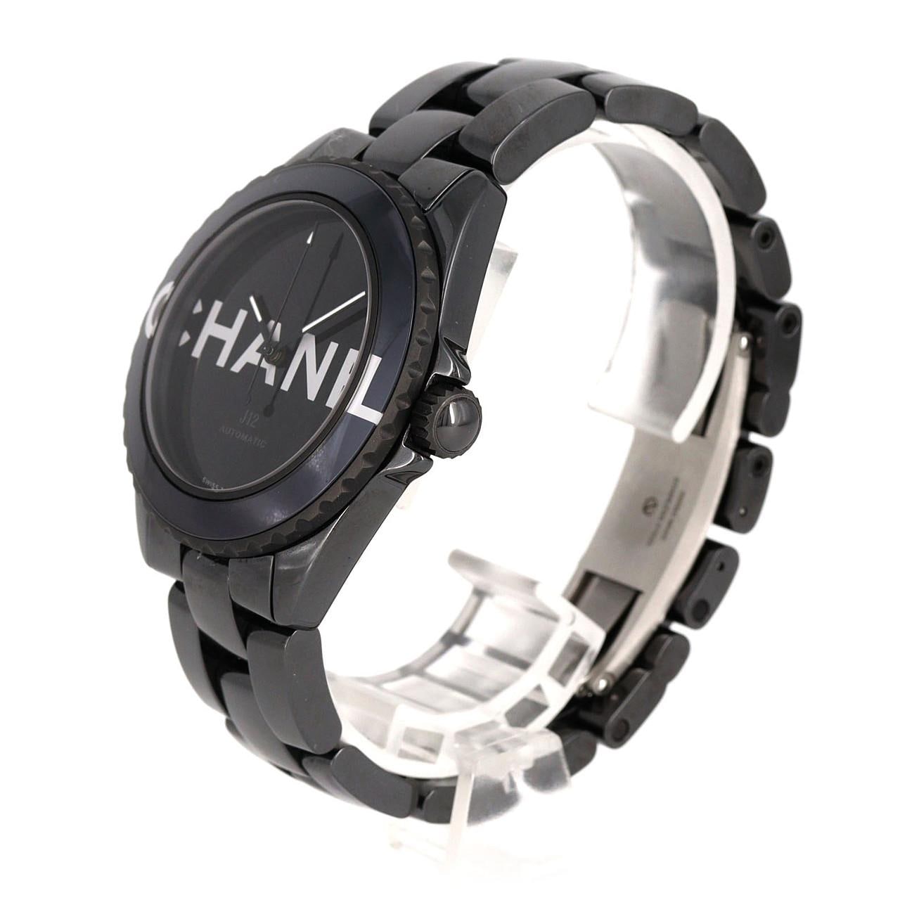 シャネル J12ウォンテッド ドゥ シャネル 38mmセラミック LIMITED H7418 セラミック 自動巻