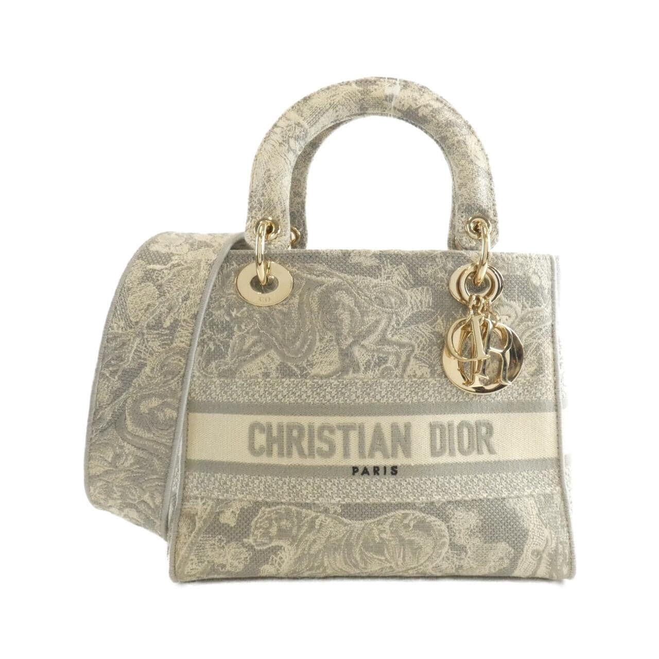 クリスチャンディオール トワル ドゥ ジュイ リバース レディ ディーライト ミディアム M0565ORGO バッグ