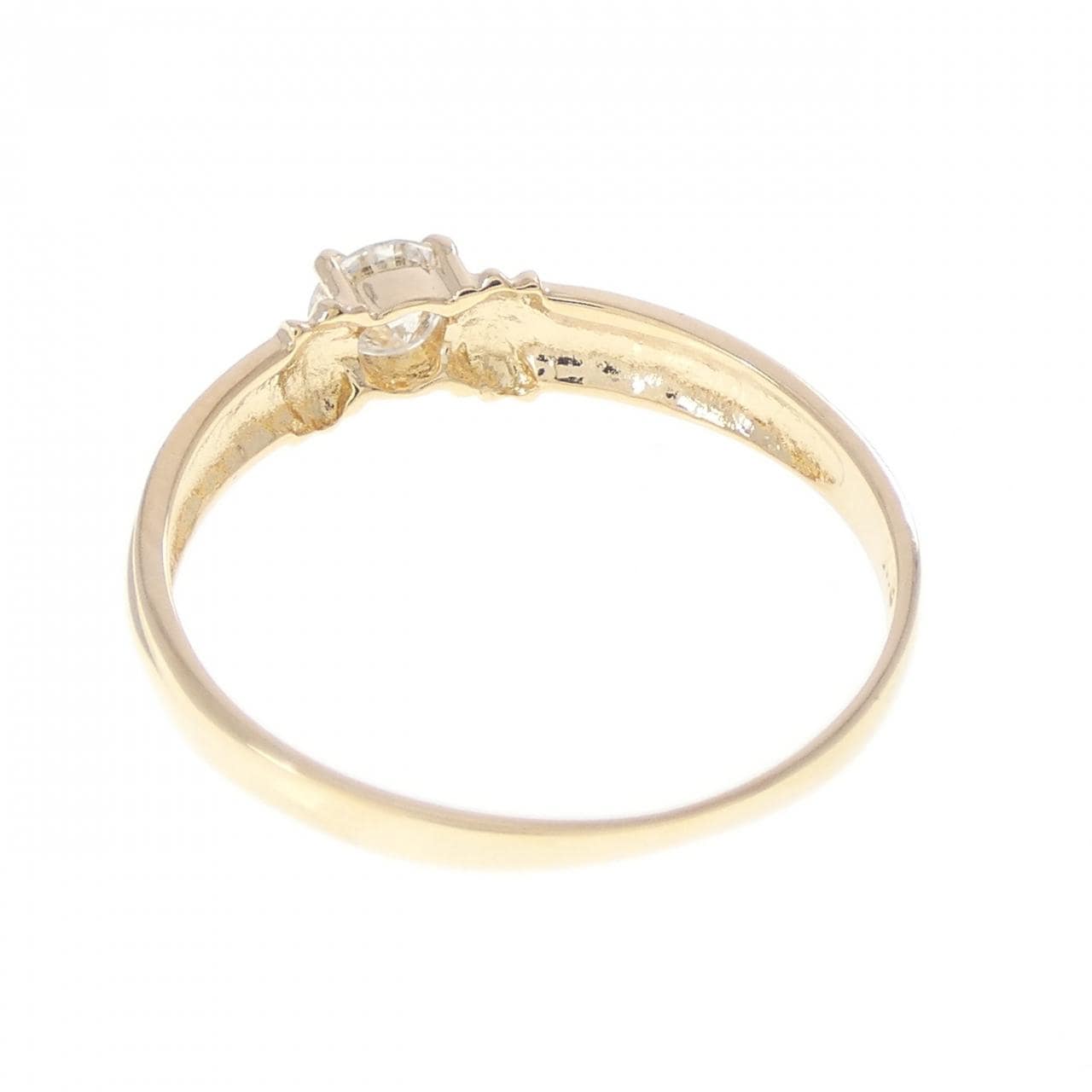 K18YG ダイヤモンド リング 0.20CT
