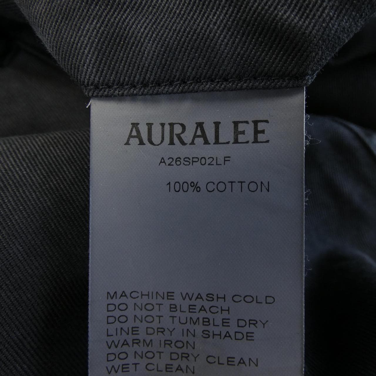 オーラリー AURALEE A26SP02LF パンツ