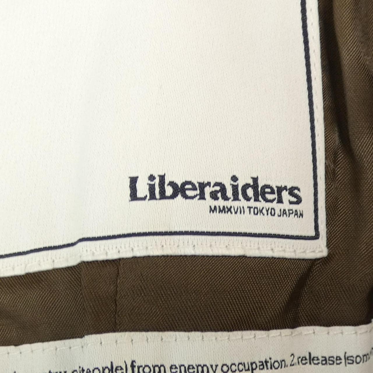 LIBERAIDERS ジャケット