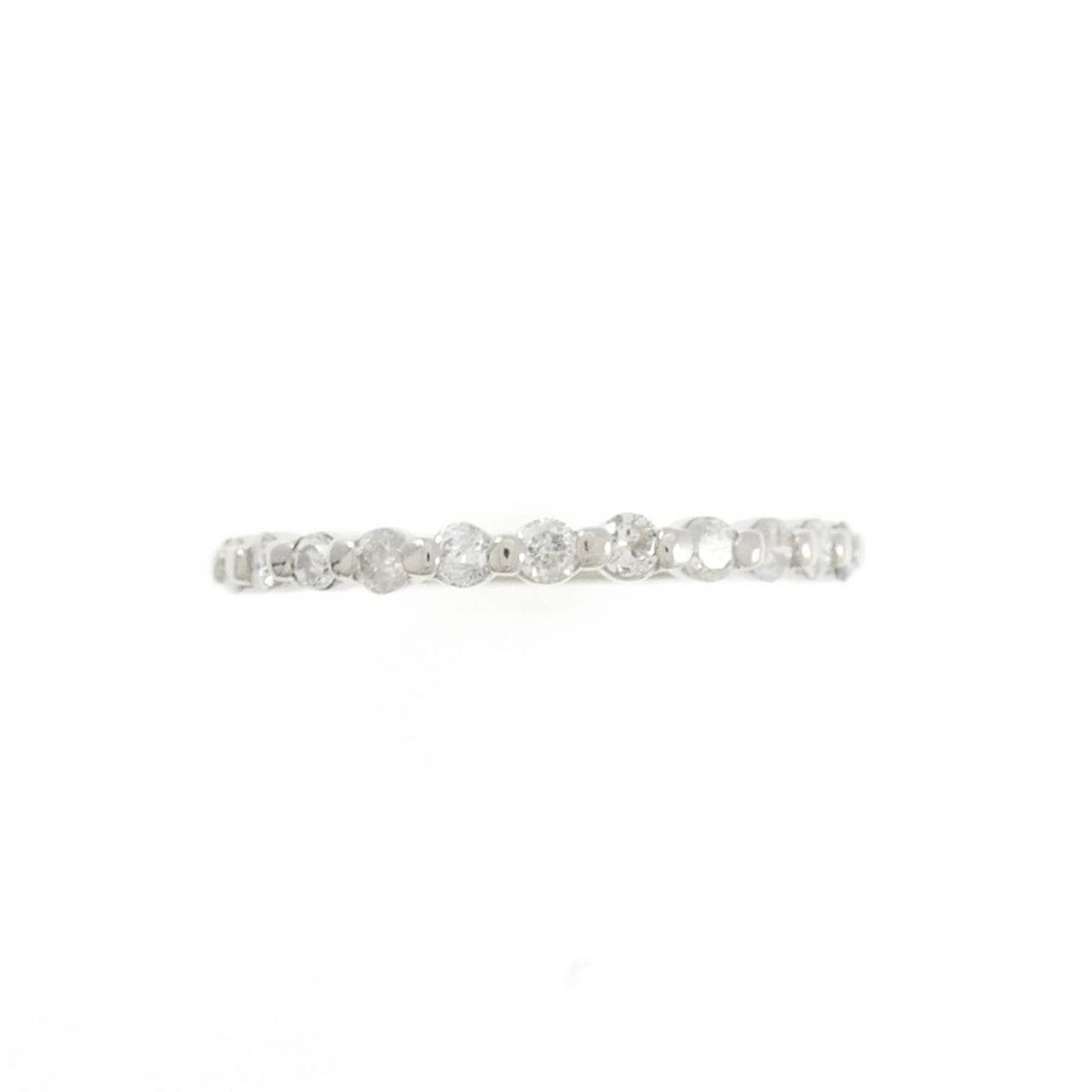 PT900 Half Eternity Diamond Ring 0.50CT