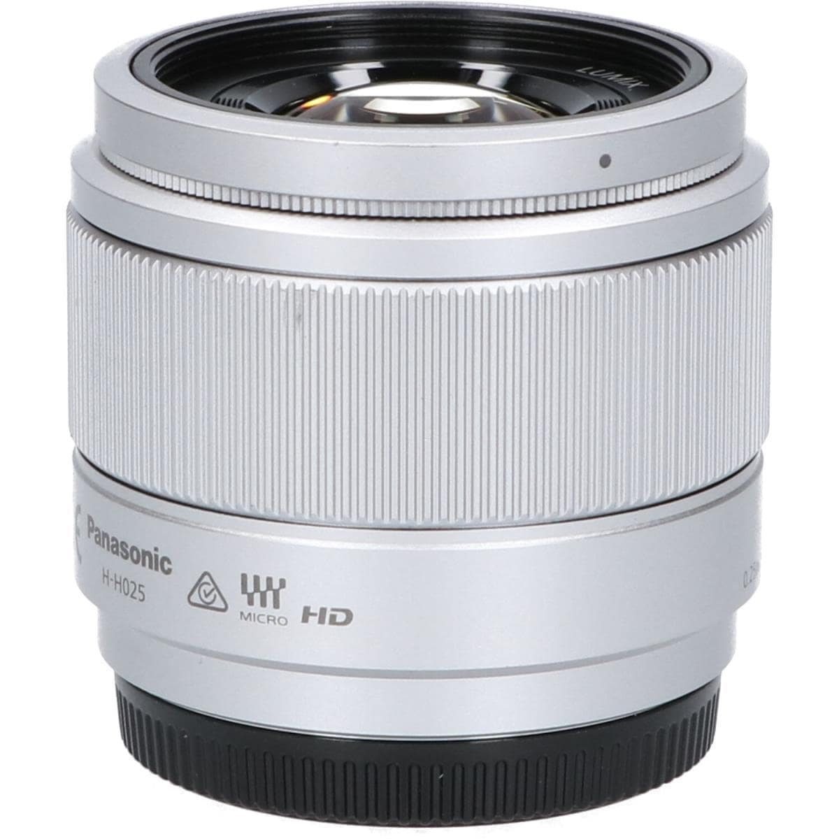 ＰＡＮＡＳＯＮＩＣ　Ｇ２５ｍｍ　Ｆ１．７ＡＳＰＨ．　Ｈ－Ｈ０２５ＳＩＬＶＥＲ