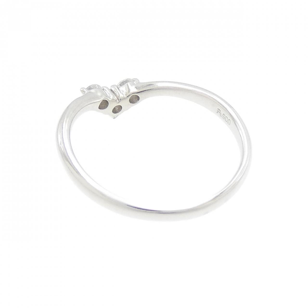 PT スリーストーン ダイヤモンド リング 0.15CT