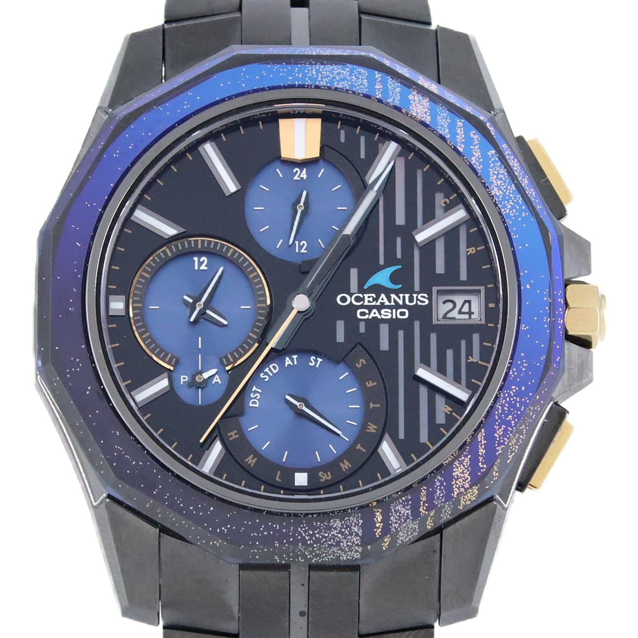 Casio Oceanus GPS OCW-S6000MB-1AJR TI Solar Quartz