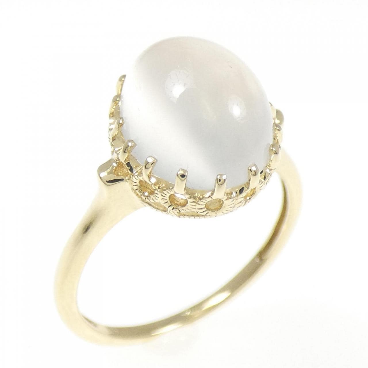 K10YG ムーンストーン リング