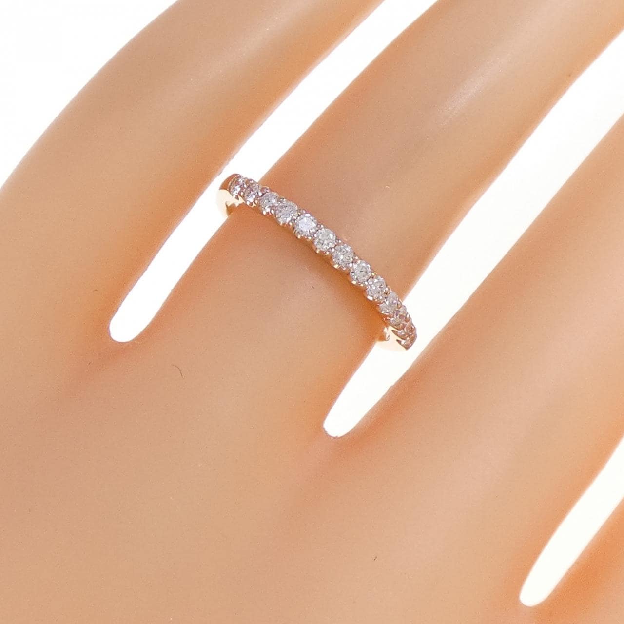 K18PG ダイヤモンド リング 0.23CT