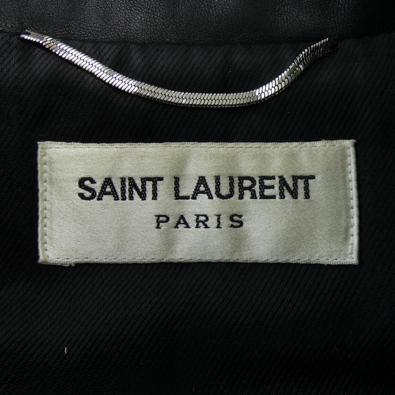 サンローラン SAINT LAURENT レザーライダースジャケット