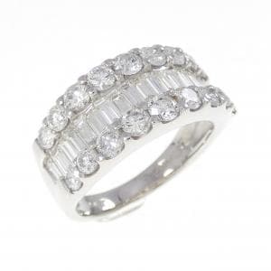 PT900 ダイヤモンド リング 2.00CT
