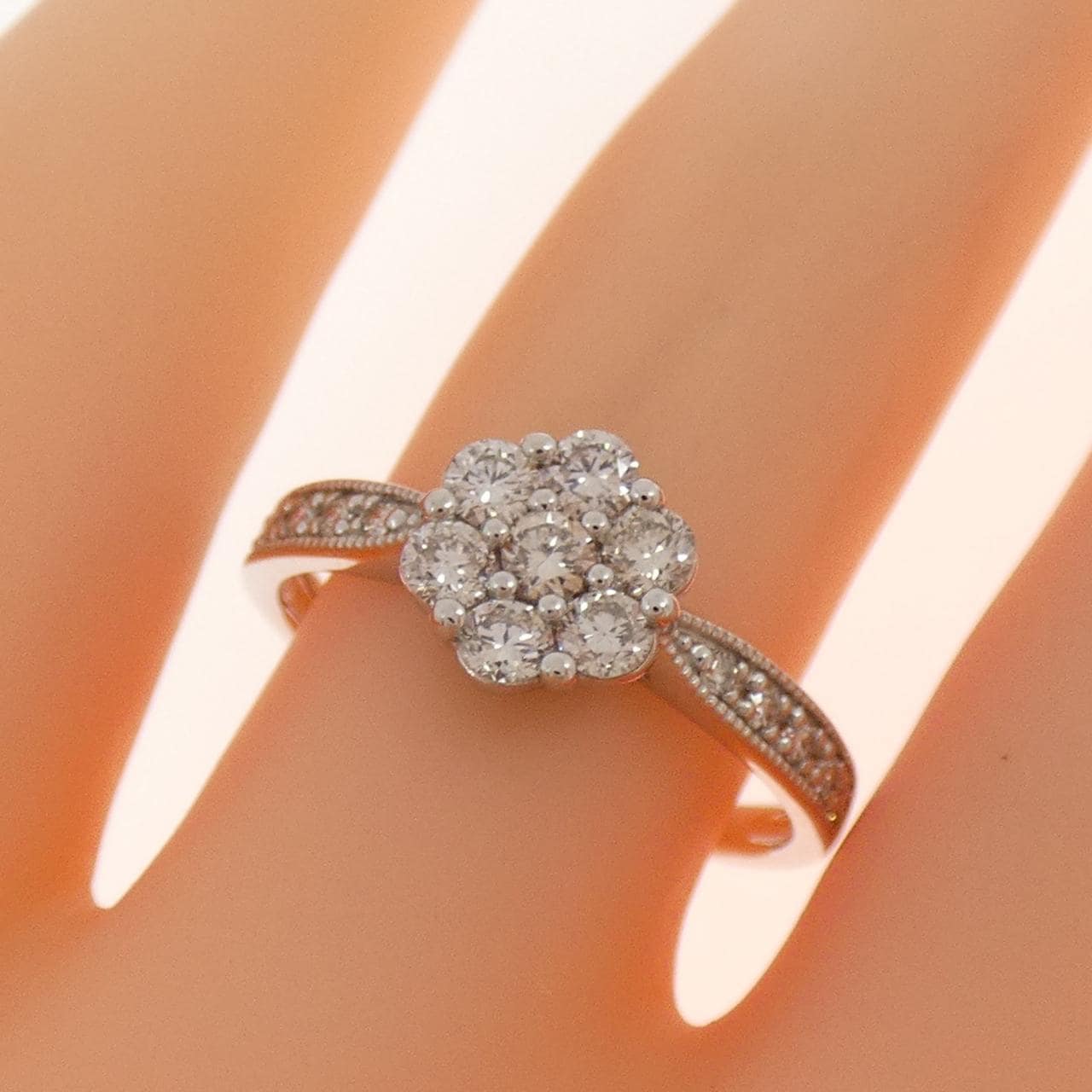 PT900 ダイヤモンド リング 0.50CT