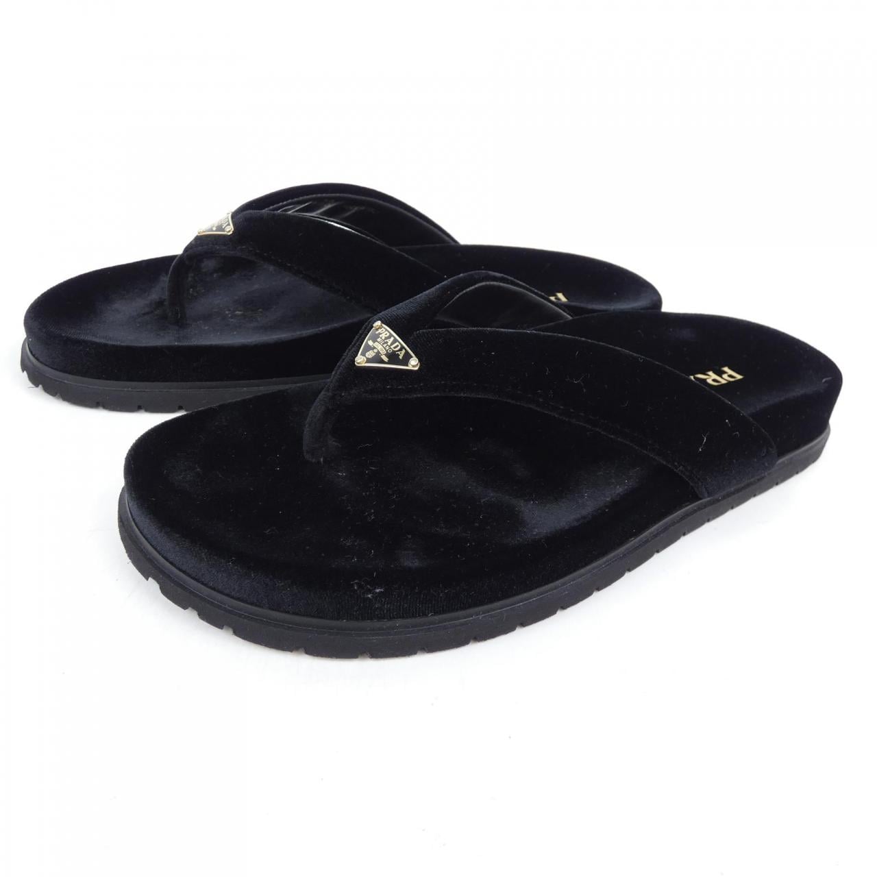 プラダ PRADA トライアングルロゴ 1Y494N サンダル