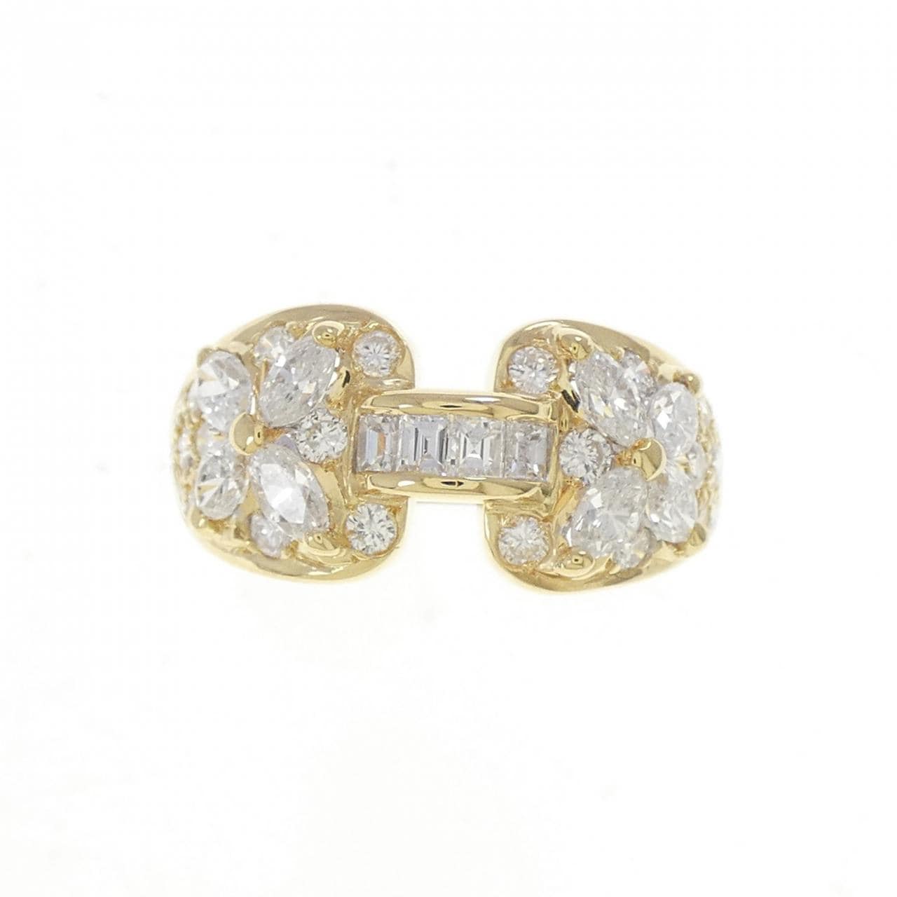 750YG ダイヤモンド リング 1.33CT