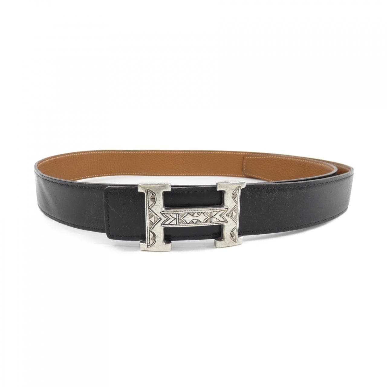 エルメス HERMES H トゥアレグ 32mm リバーシブル BELT