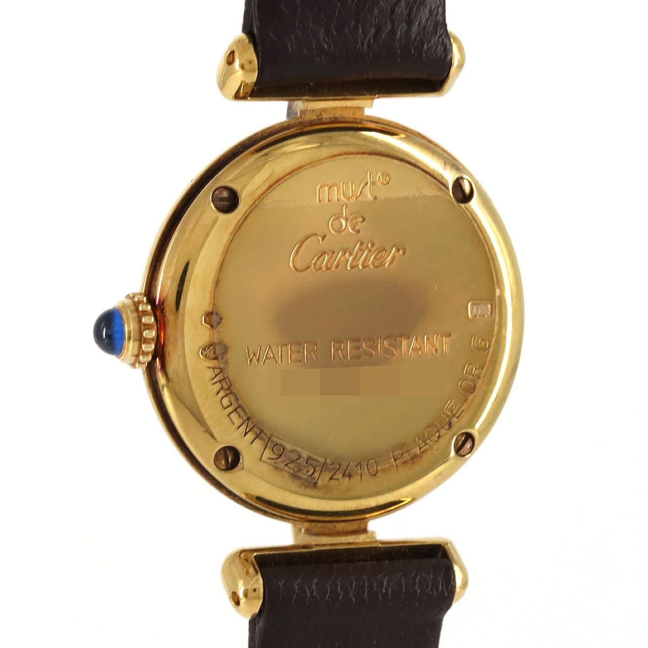 【ノーメンテナンス還元価格】カルティエ マストコリゼSM GP W1011554 GP クォーツ