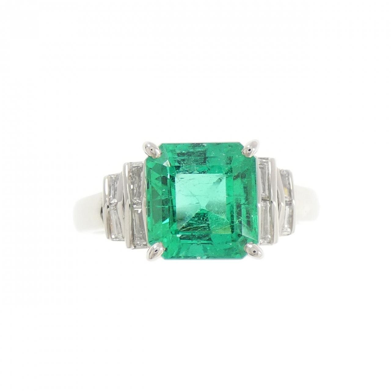 PT900 エメラルド リング 2.72CT コロンビア産