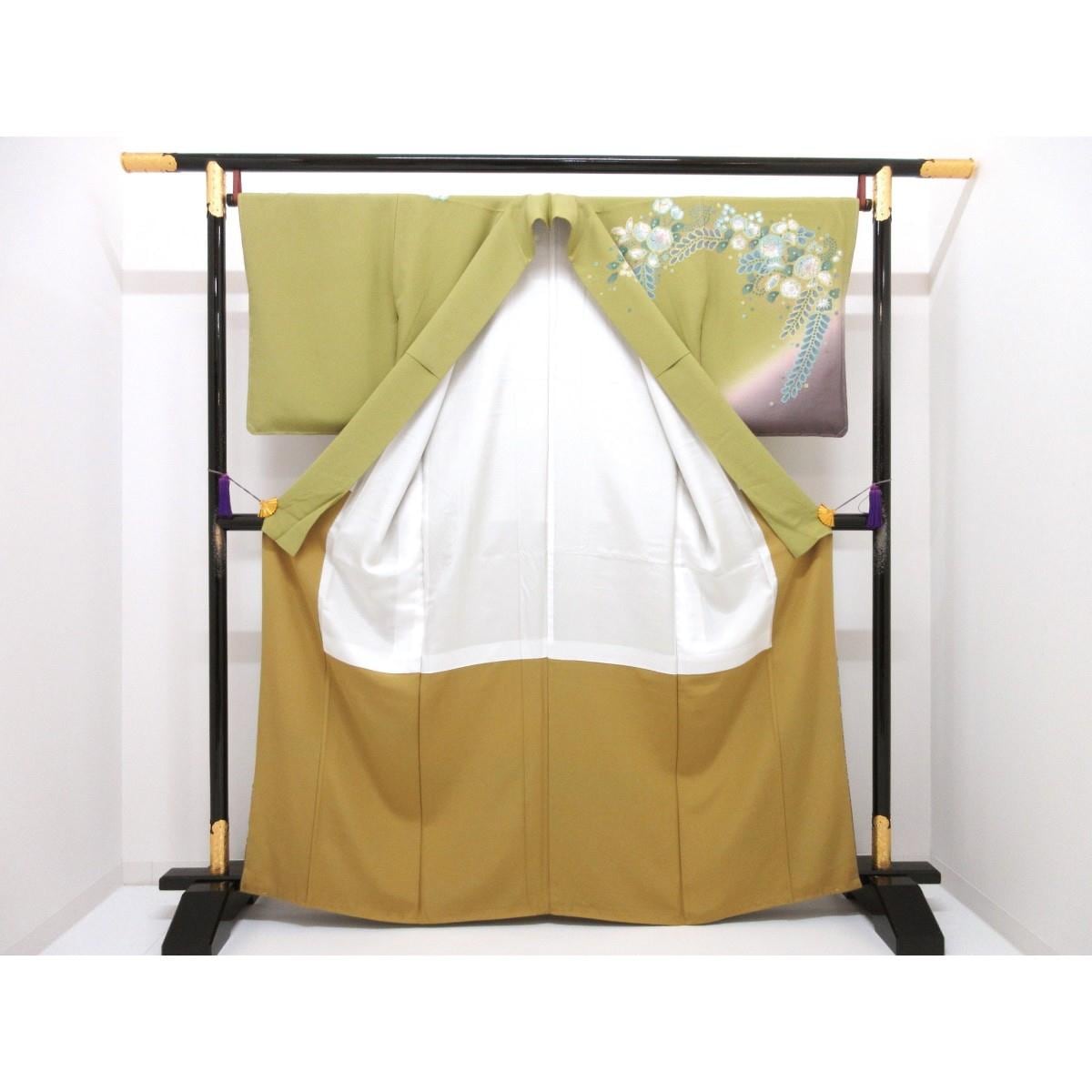 【未使用品】訪問着　友禅加工