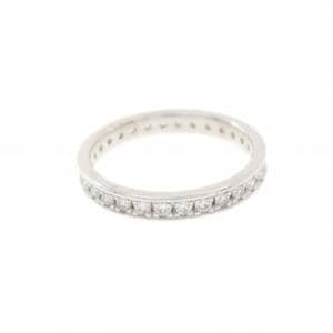 PT950 フルエタニティ ダイヤモンド ピンキーリング 0.30CT