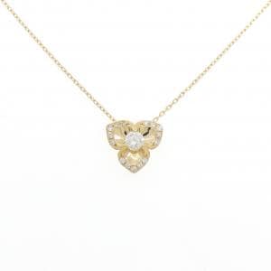 K18YG ダイヤモンド ネックレス 0.20CT