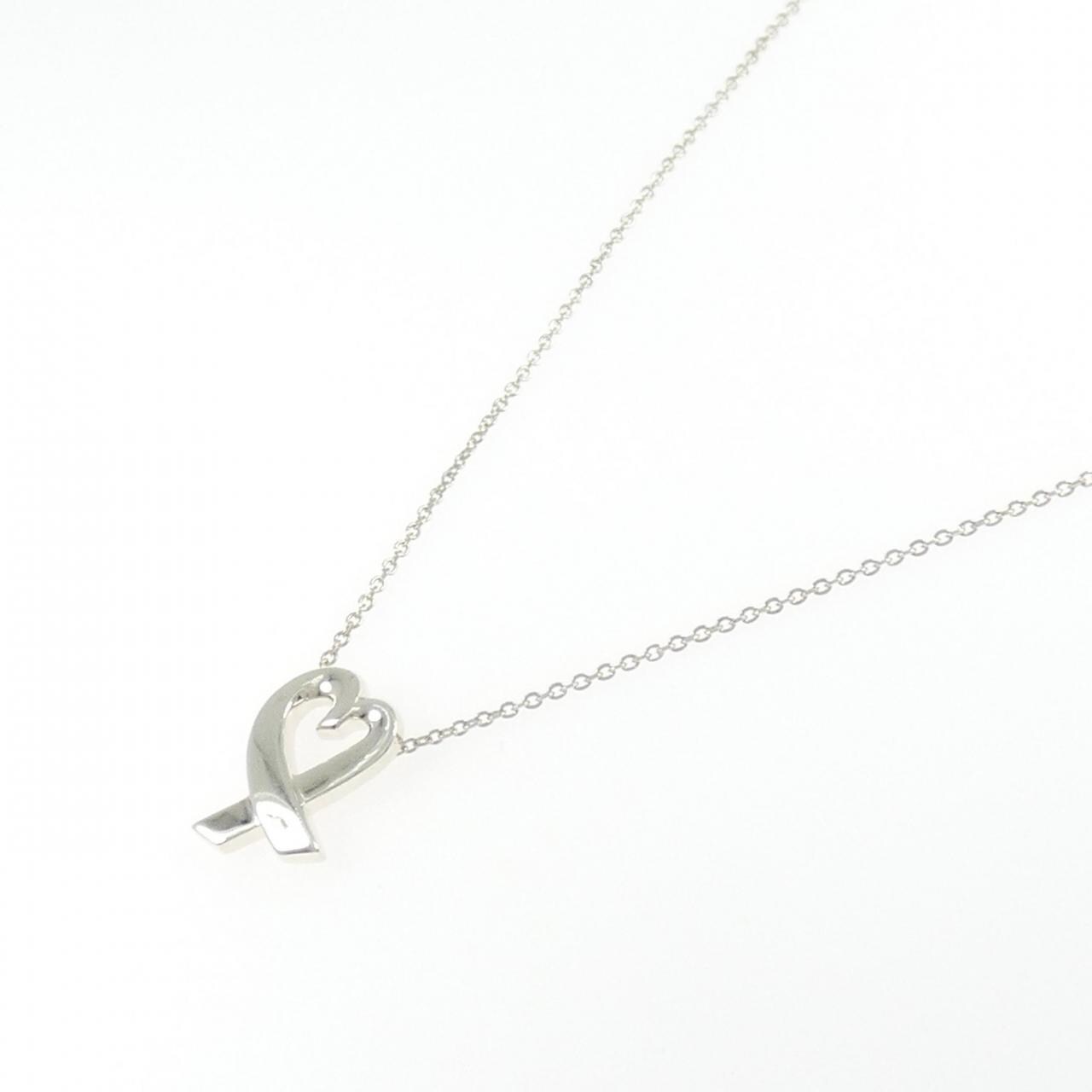 ティファニー ラビングハート スモール ネックレス