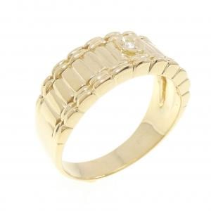 【新品】K18YG ダイヤモンド リング 0.03CT