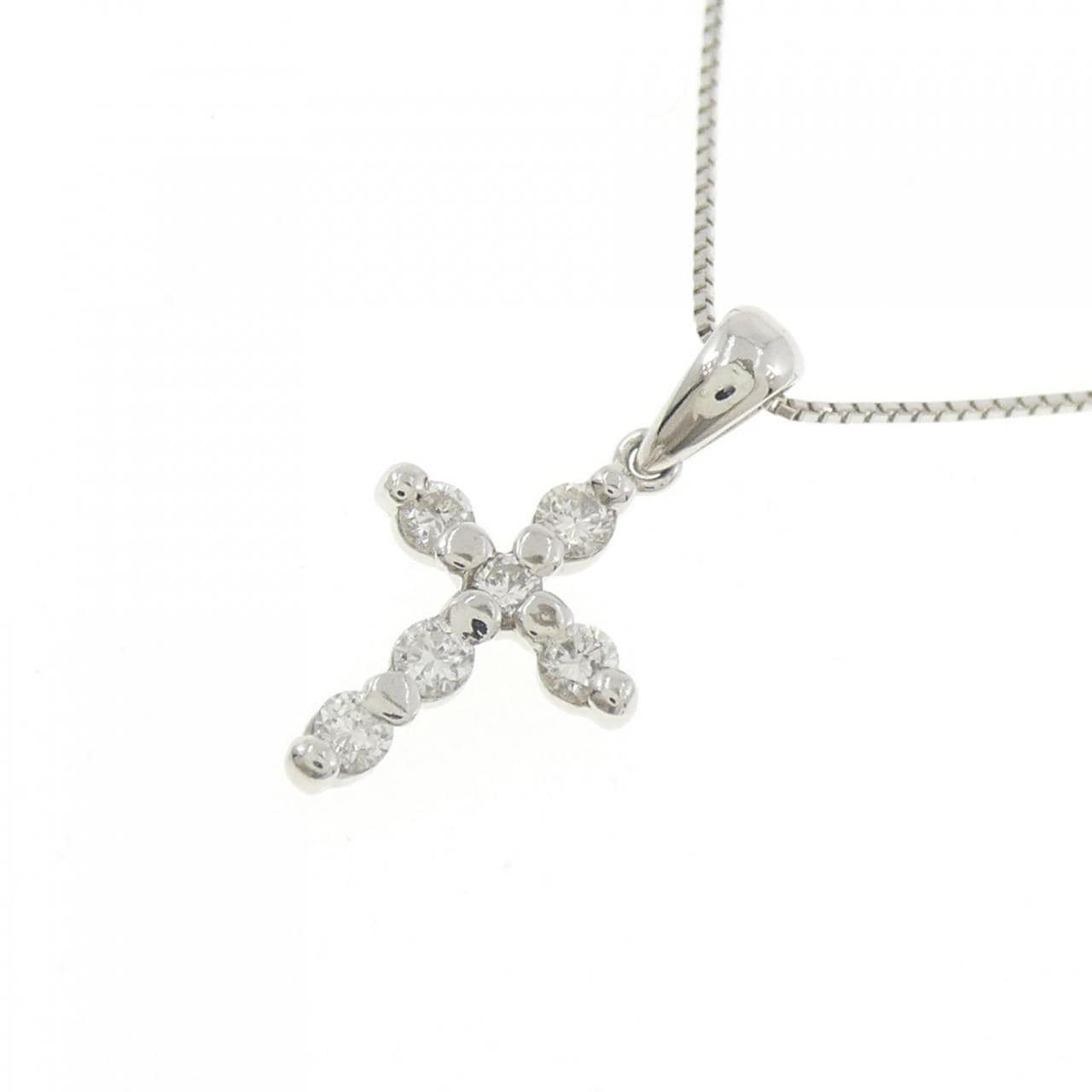 PT900/PT850 ダイヤモンド ネックレス 0.20CT