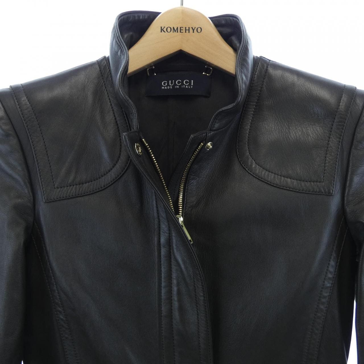 グッチ GUCCI 149087 XN125 レザージャケット