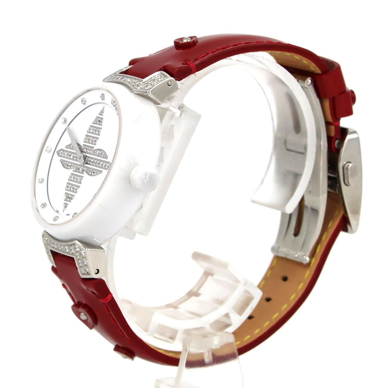 ルイヴィトン タンブールフォーエバー･10P･ラグD Q13M4 セラミック クォーツ