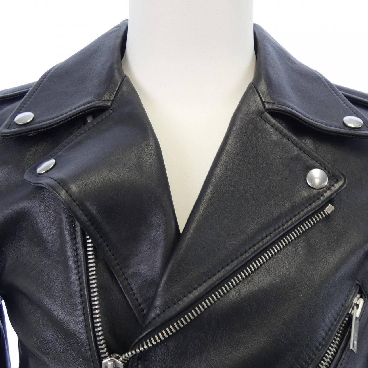 セリーヌ CELINE クラシックバイカージャケット 2E158599E レザーライダースジャケット