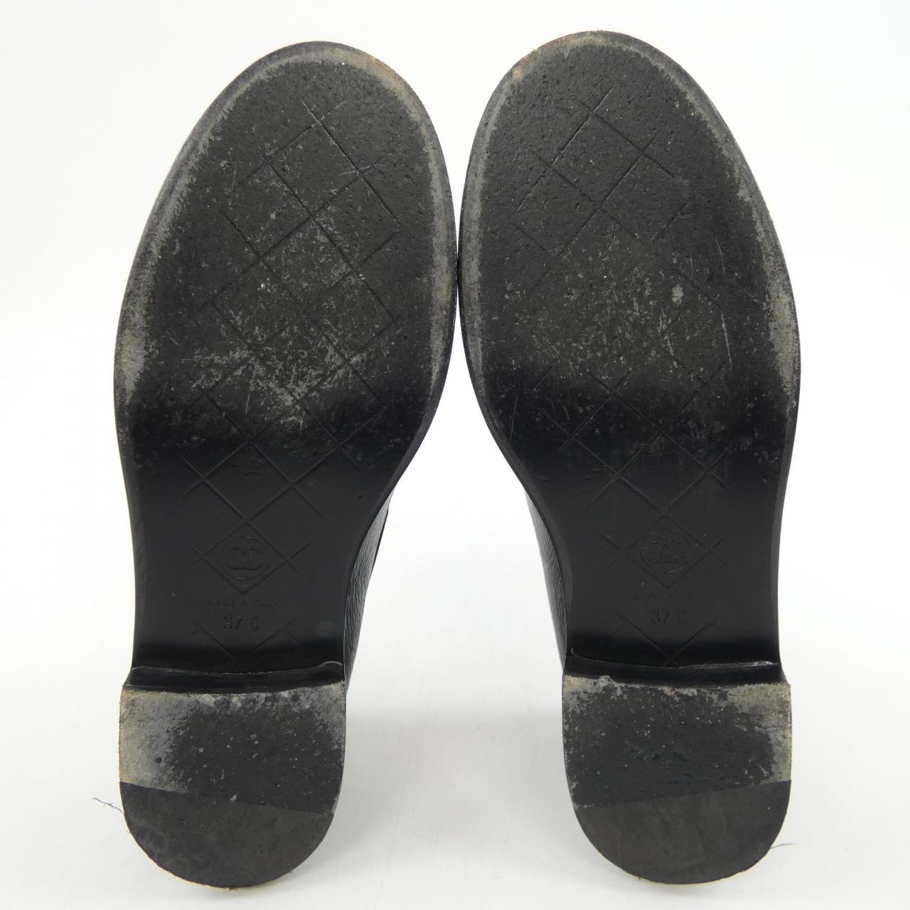 シャネル CHANEL ターンロック モカシン G45474B16503 シューズ