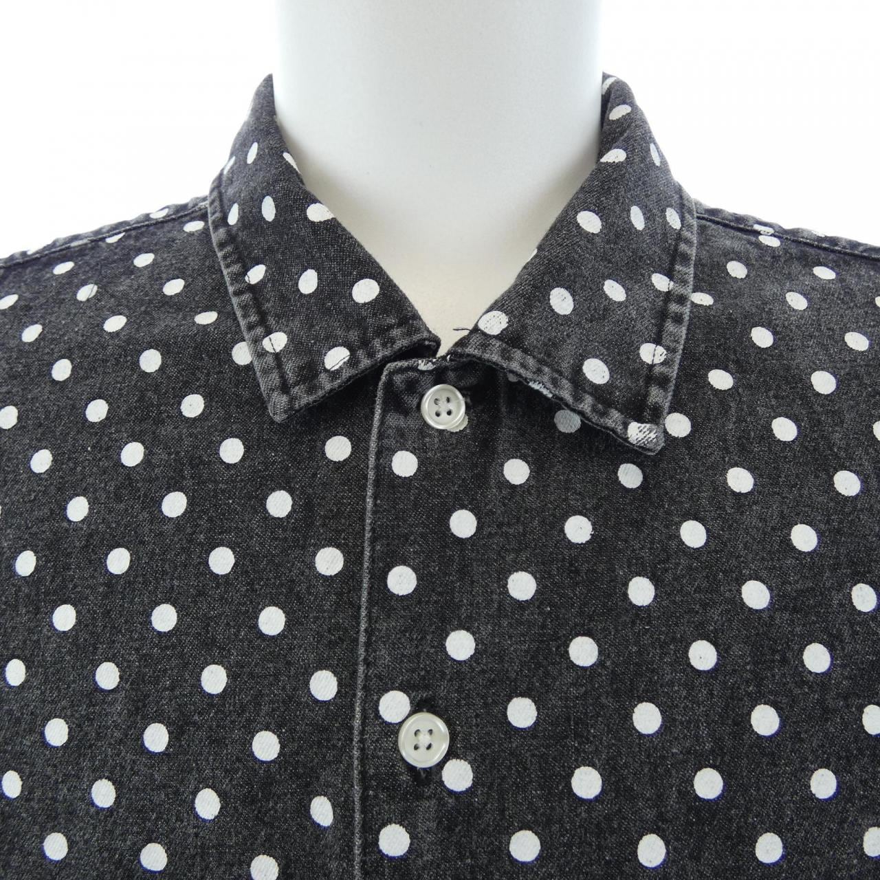 シュプリーム SUPREME POLKA DOT DENIM S／Sシャツ