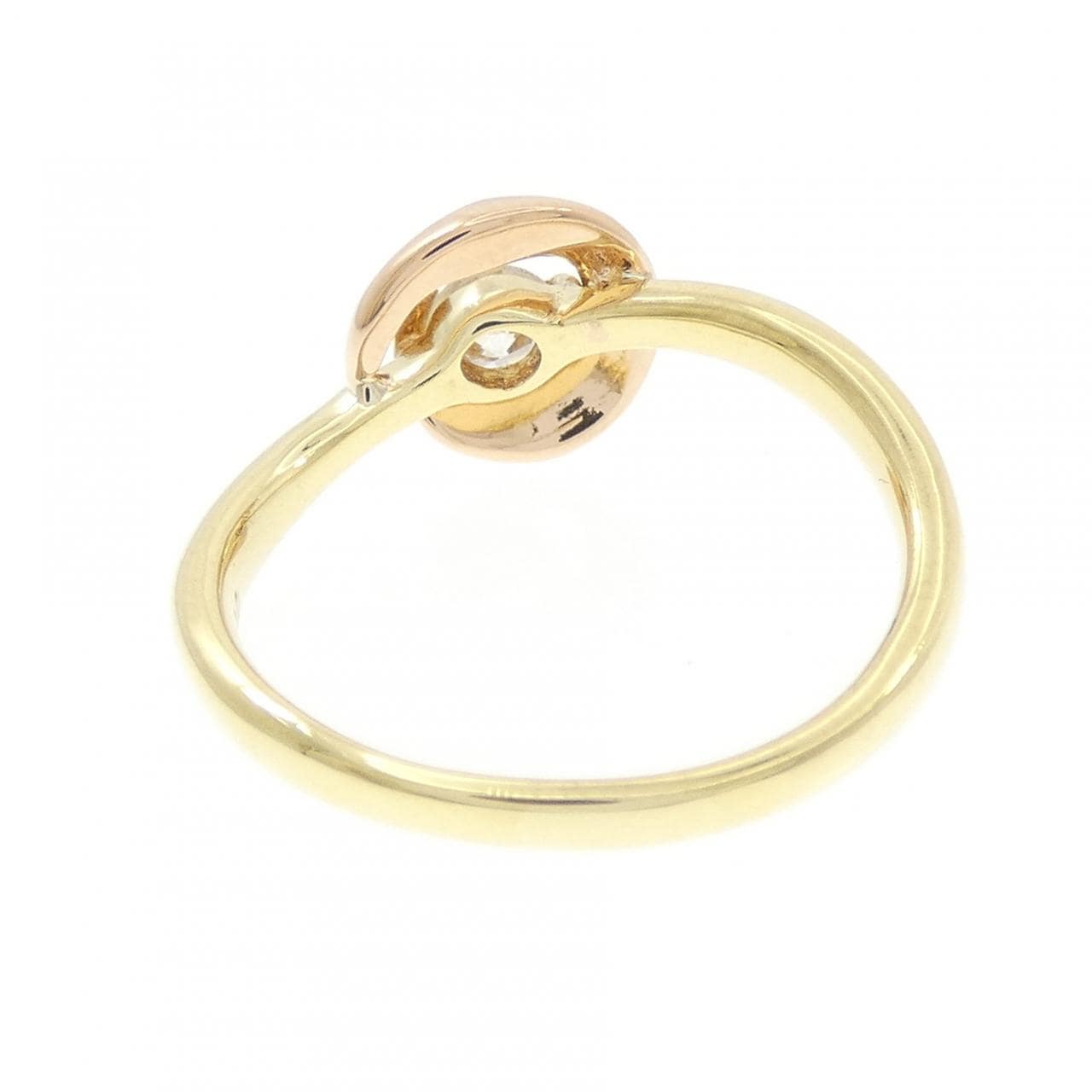 K18YG/K18PG Diamond Ring 0.20CT