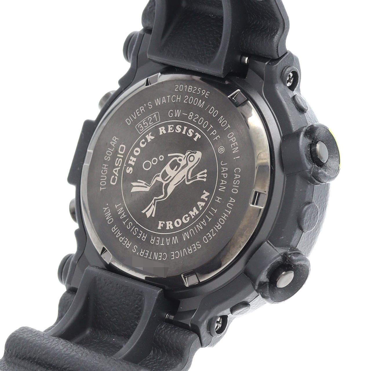 カシオ G-SHOCK フロッグマン GW-8200TPF-1JR その他 ソーラークォーツ