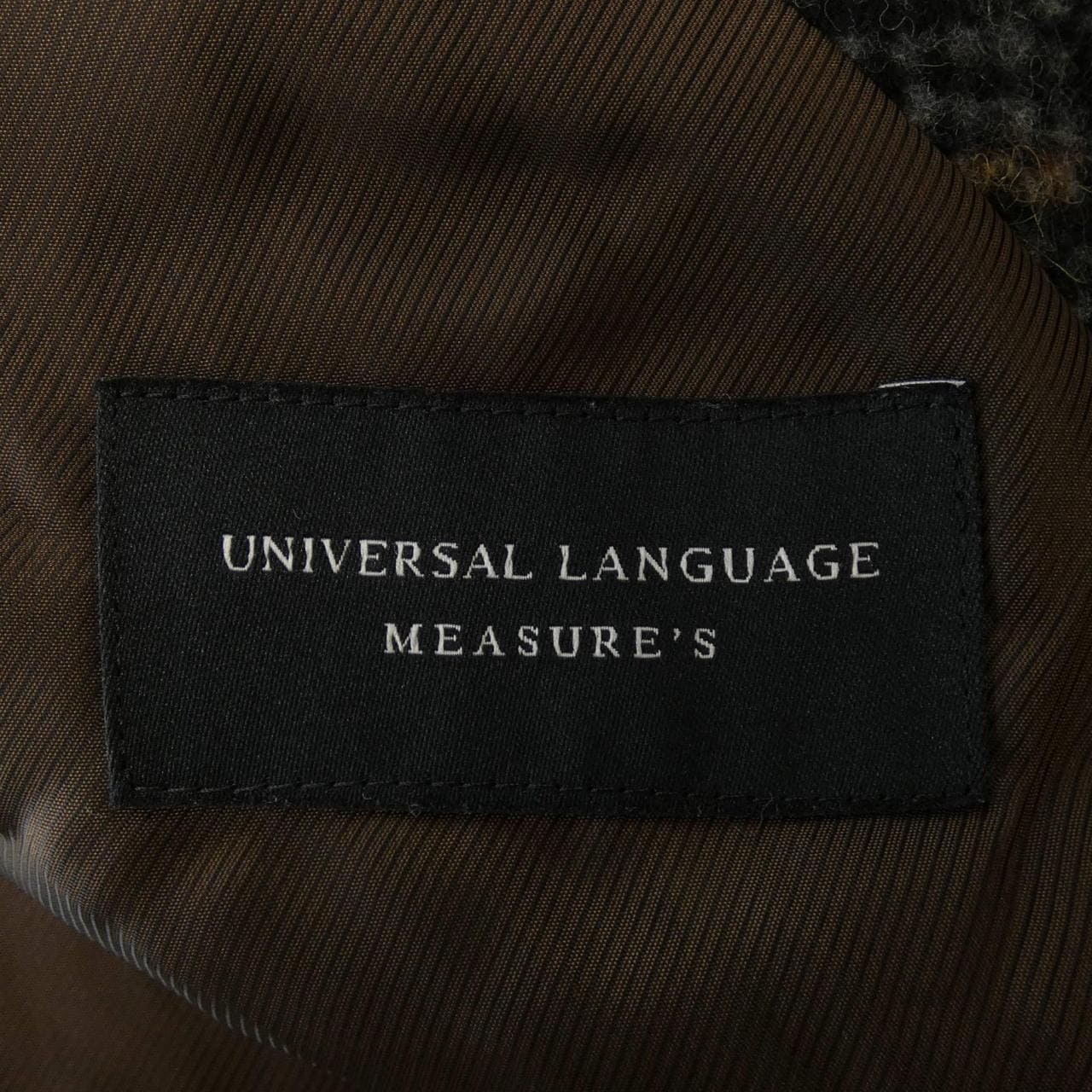 UNIVERSAL LANGUAGE コート