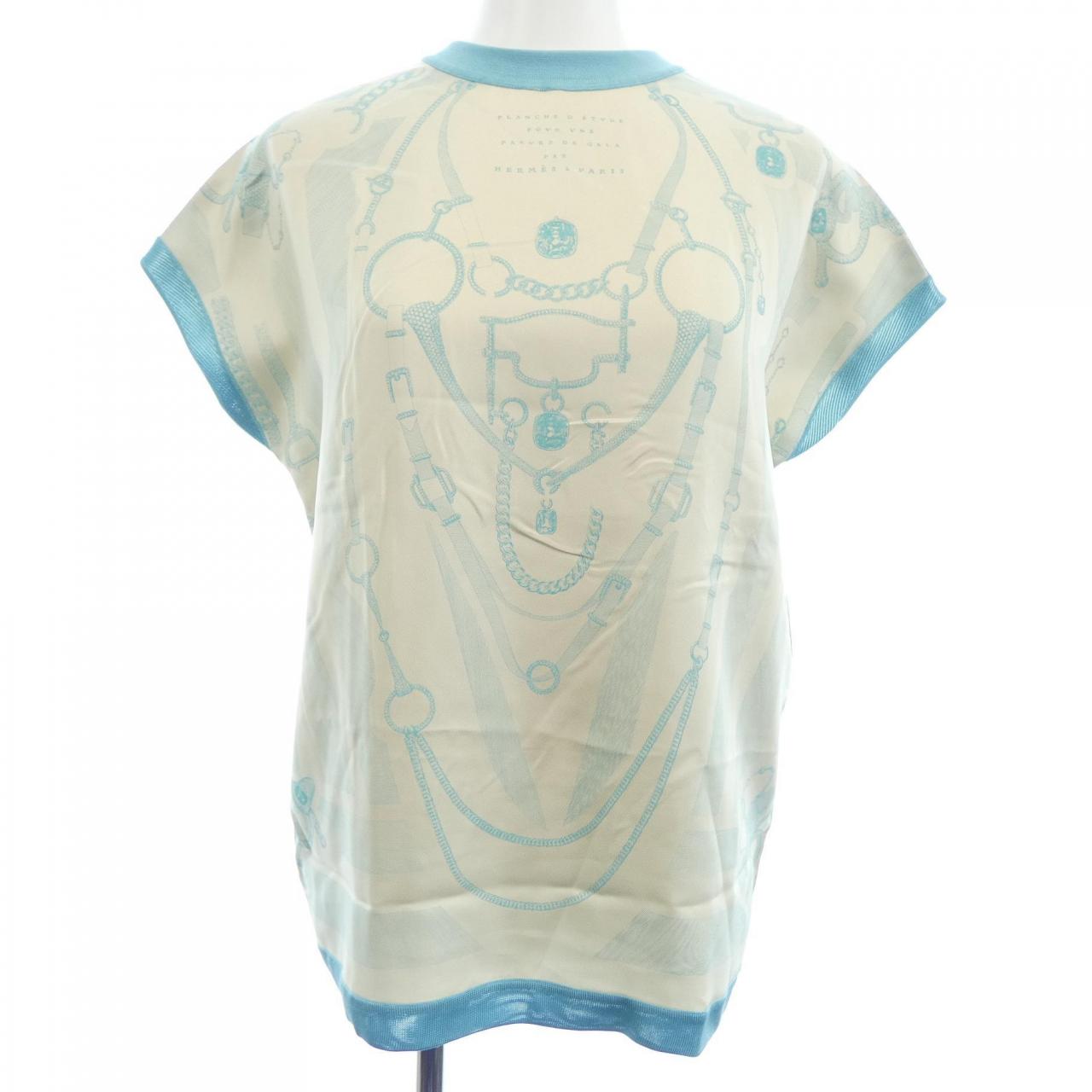 エルメス HERMES PARURE DE GALA DC2H2840DZ ツイルレーヌ トップス