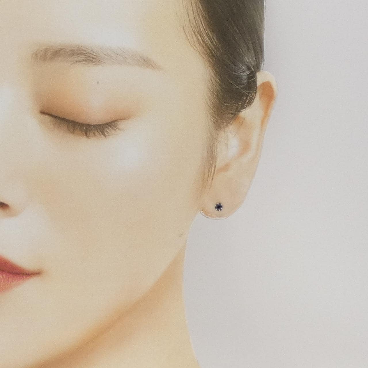PT900 サファイヤ ピアス