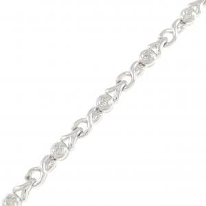 K14WG ダイヤモンド ブレスレット 0.15CT