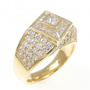 750YG ダイヤモンド リング 1.74CT