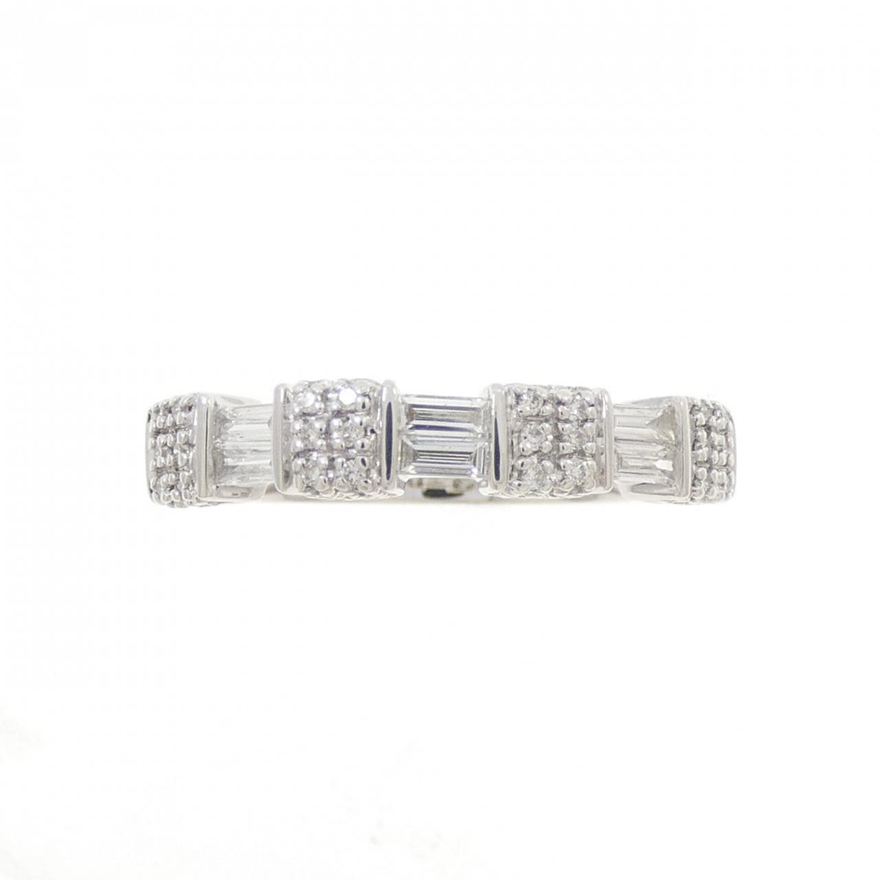 K18WG ダイヤモンド リング 0.36CT