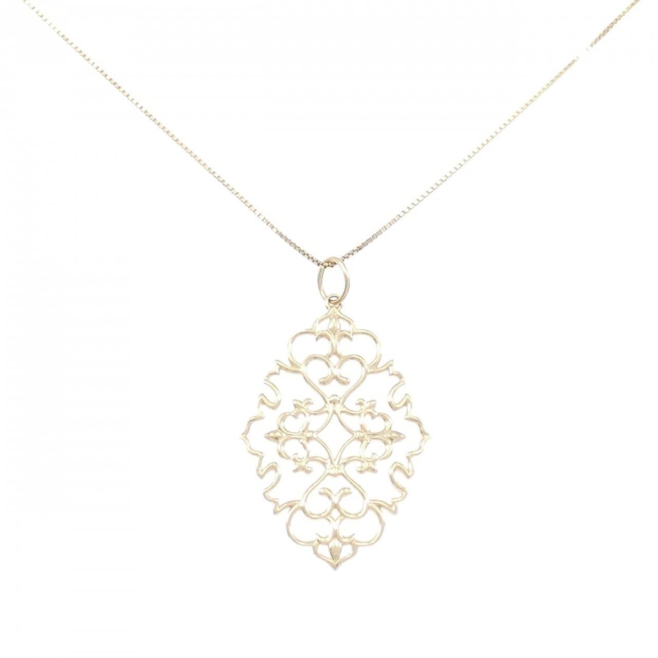 アガット K10YG ネックレス