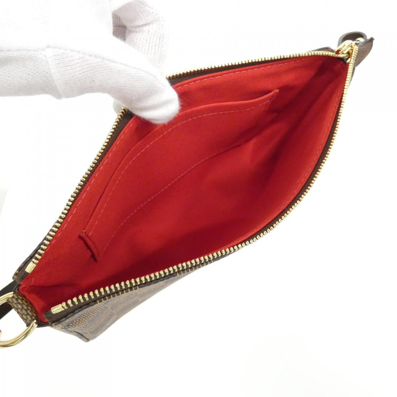 ルイヴィトン ダミエ ポシェット アクセソワール N41206 アクセサリーポーチ