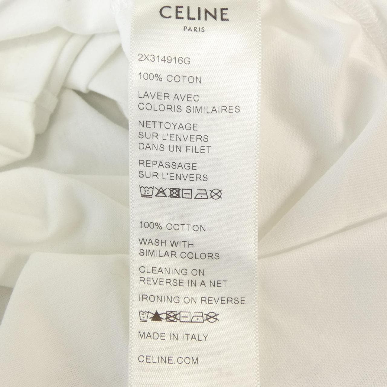 セリーヌ CELINE クラシックロゴ 2X314916G Tシャツ