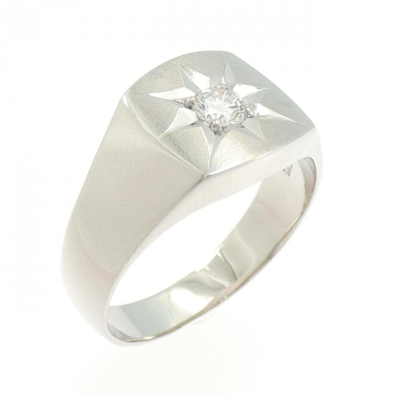 PT900鑽石戒指0.25克拉