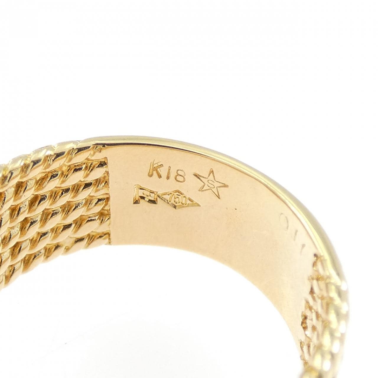 ギンザ タナカ ダイヤモンド リング 0.11CT