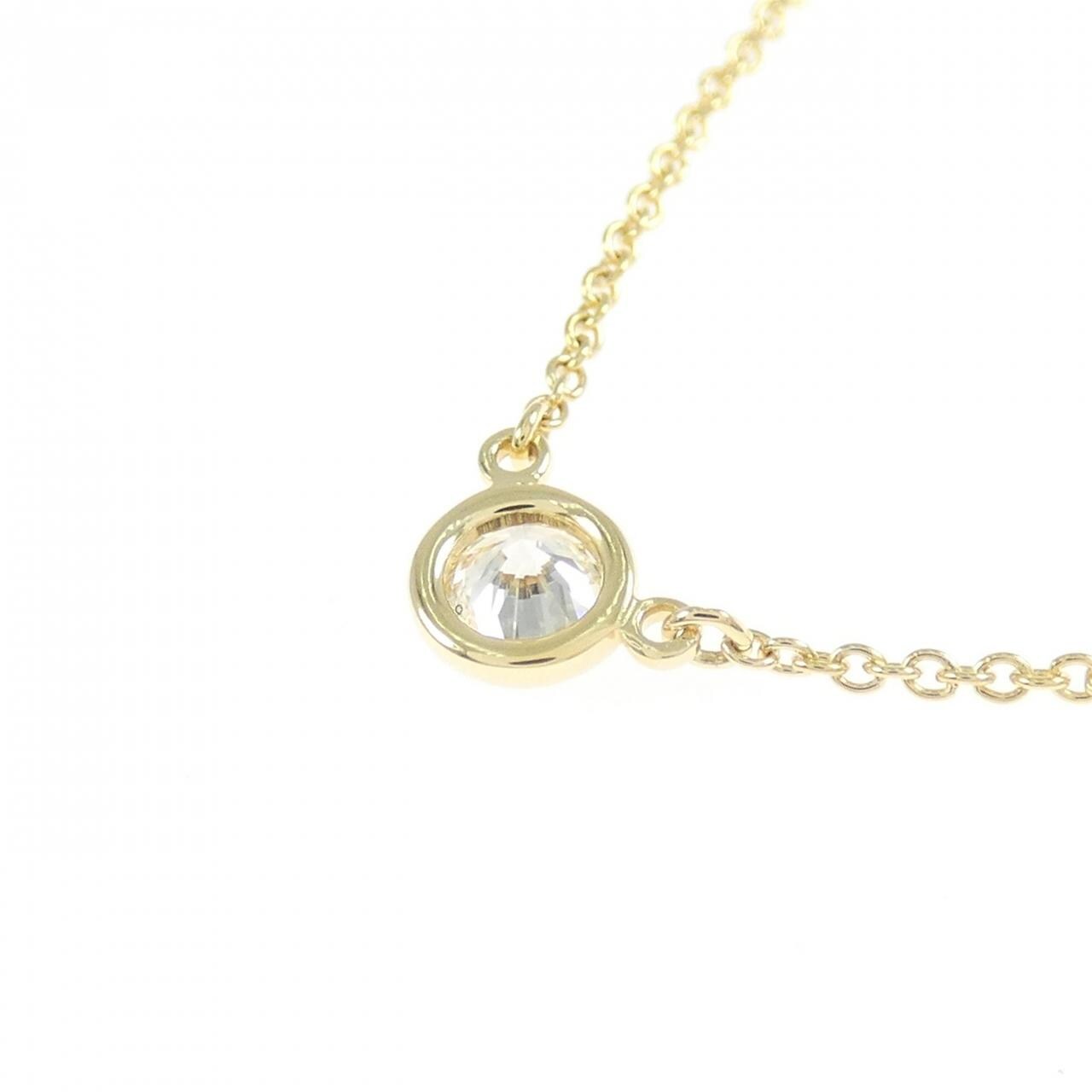 ティファニー バイザヤード ネックレス 0.22CT I VVS2 3EXT