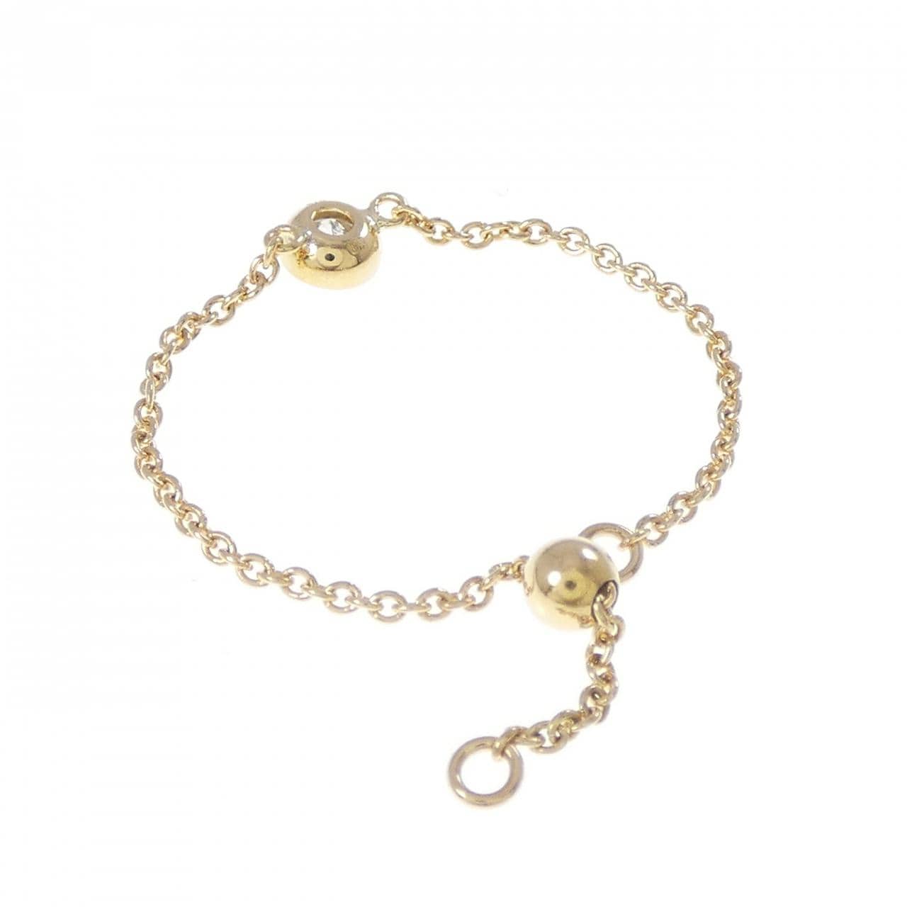 K18YG ダイヤモンド リング 0.10CT