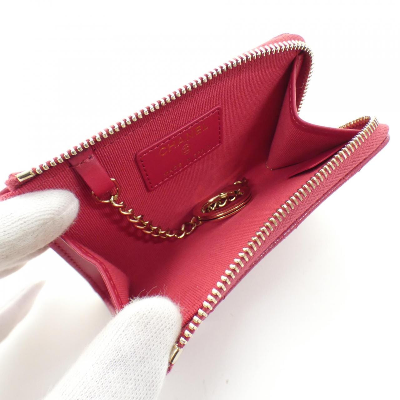CHANEL Timeless Classic Line AP0221 Coin & Key Case